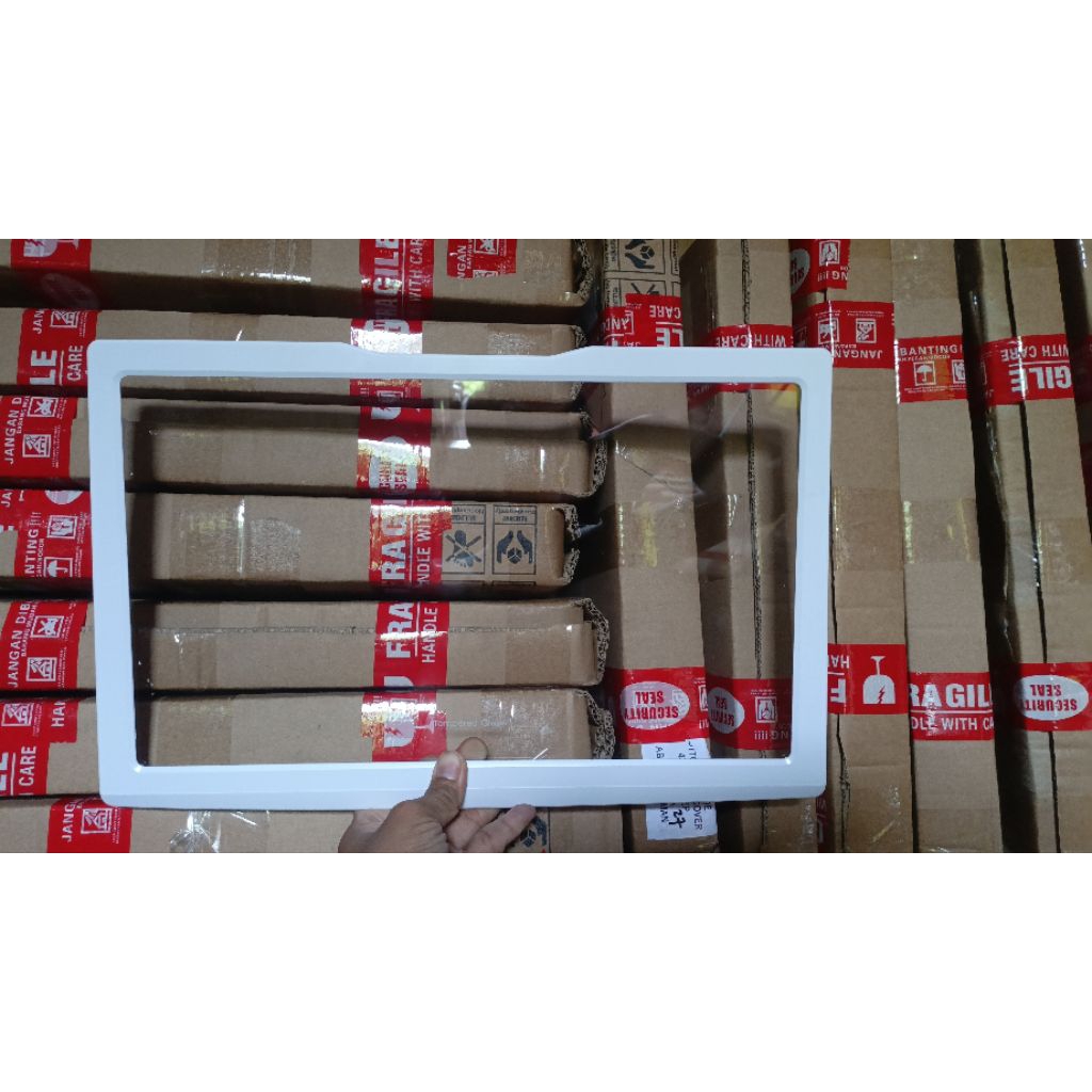 Jual Rak tengah rak kaca rak mika kulkas Polytron 1 dan 2 pintu ...