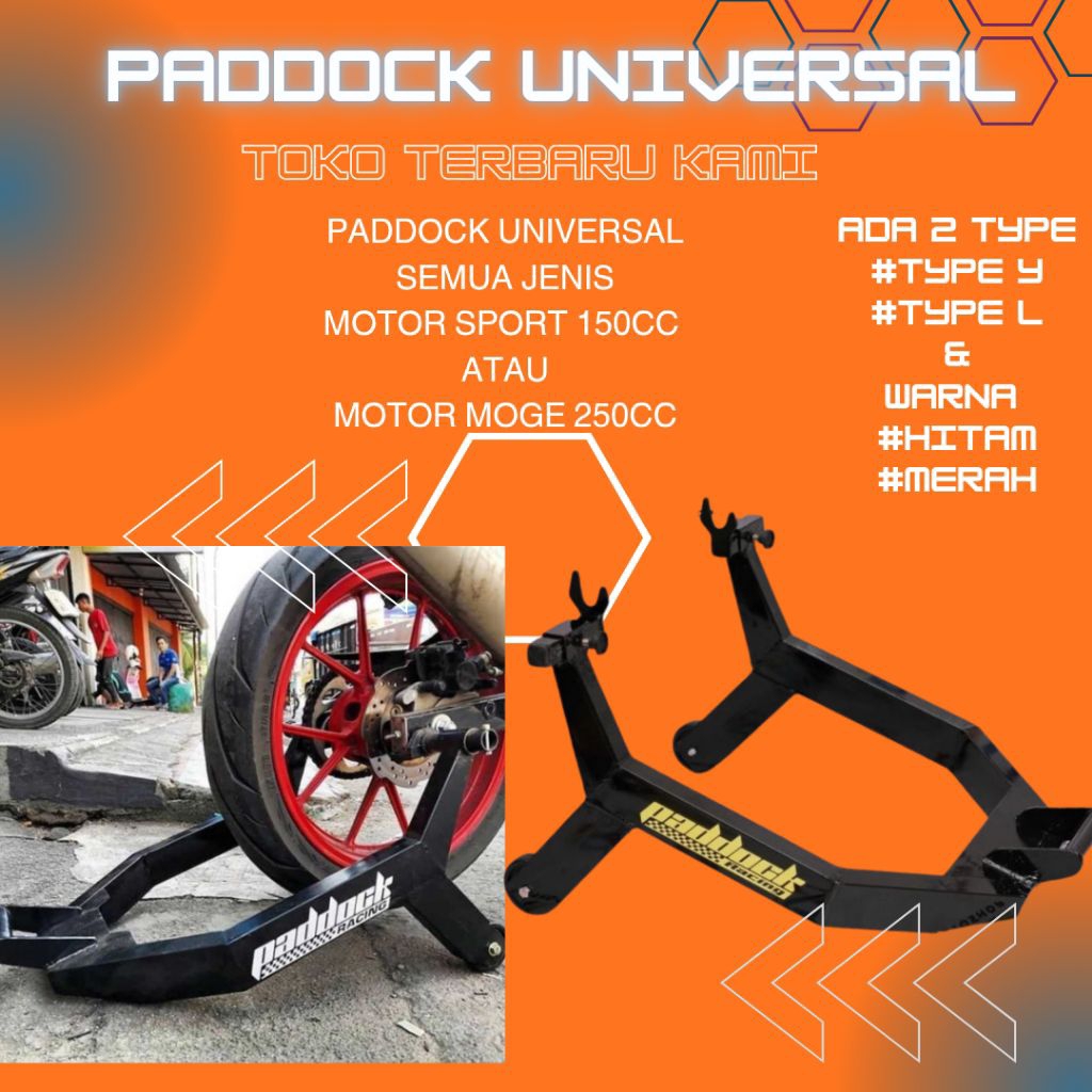 Jual Standar Paddock Pedok motor ninja RR CBR CB 150R R25 TIGER VERZA ...