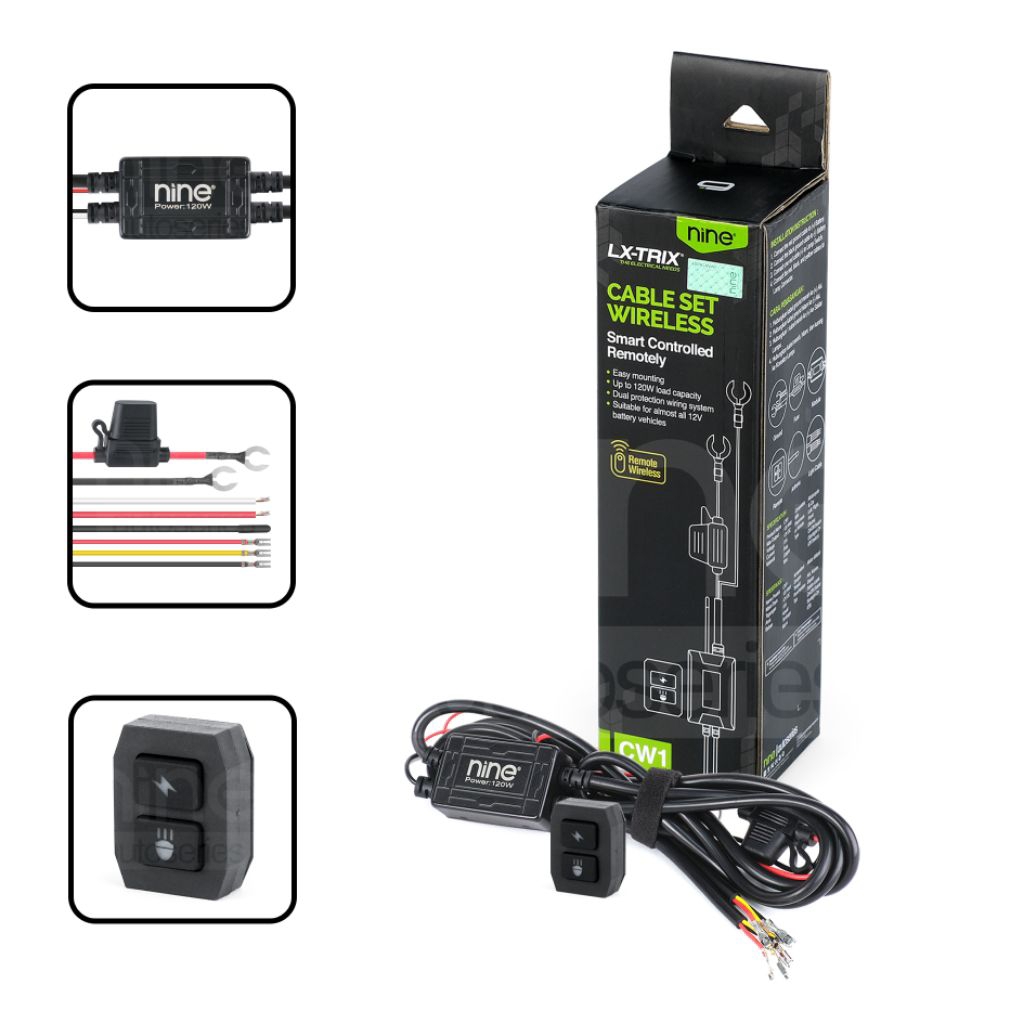 Jual RELAY SET 2 RELAY LAMPU TEMBAK LASER NINE LX-TRIX RL3 RL5 UNTUK ...
