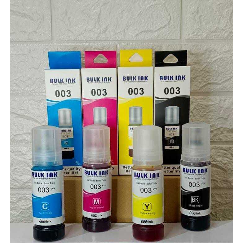 Jual Tinta Korea Bulk ink 003 / Tinta 003 Bulk Ink Hitam Black Cyan ...