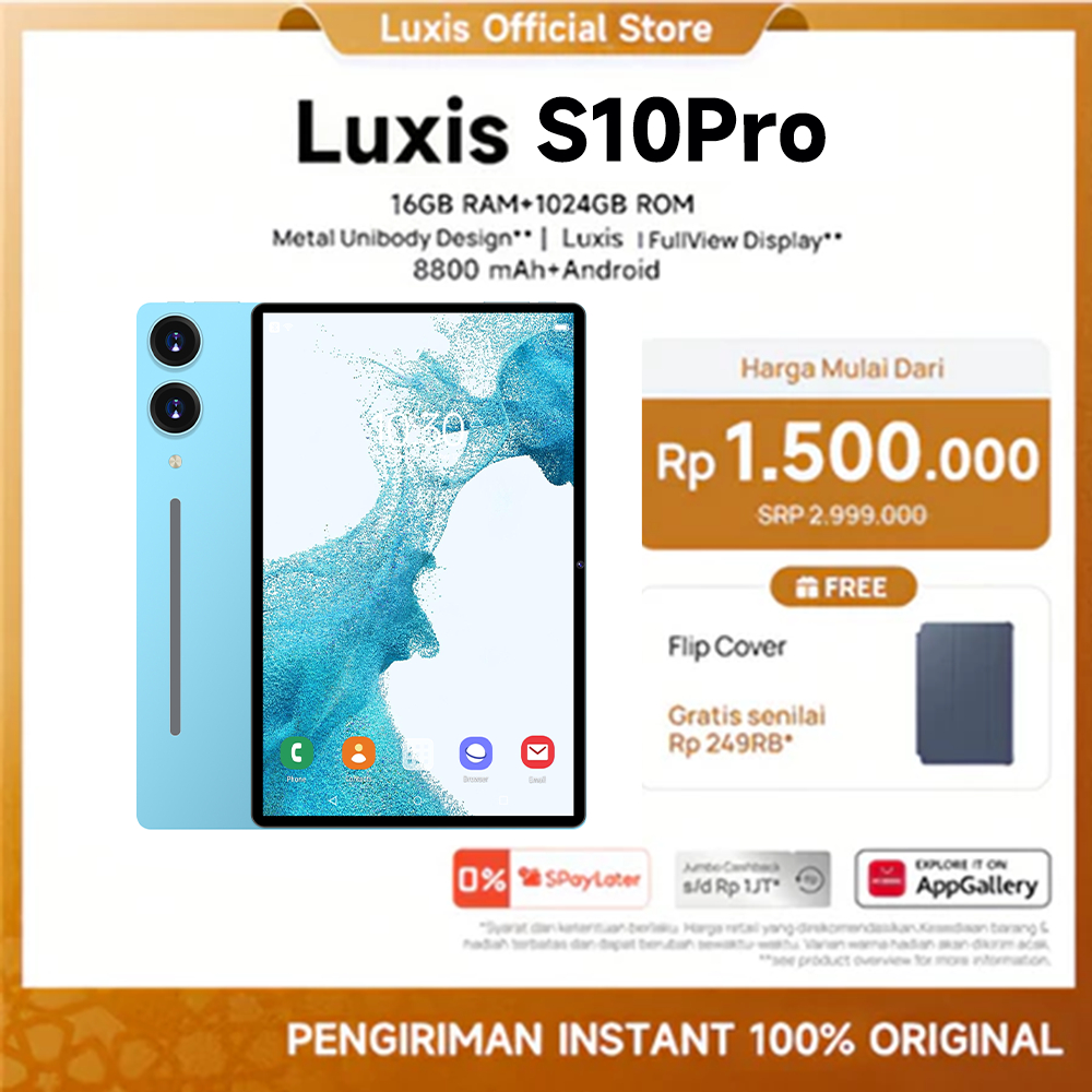 Jual [ Free Keyboard Mouse ] Luxis Tablet S10Pro (16GB+1024GB)11.6inch ...