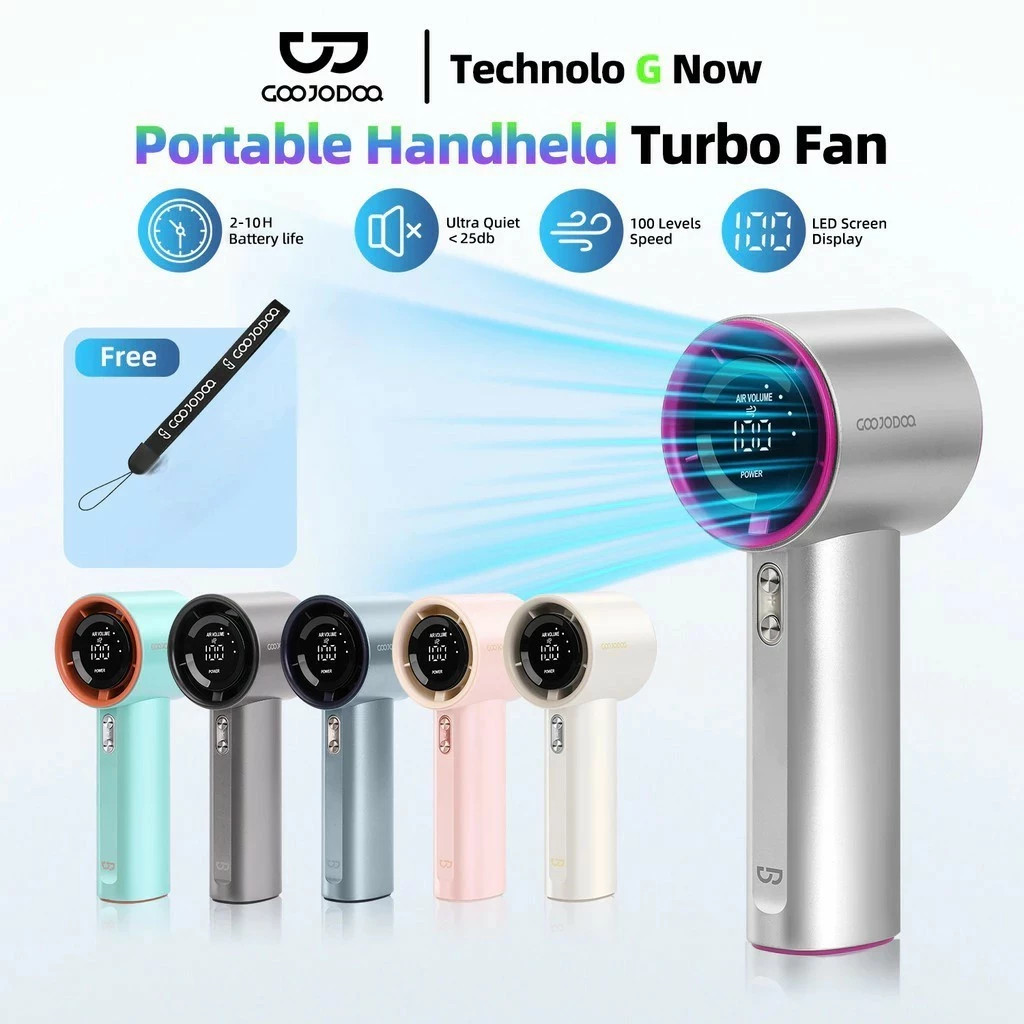 Jual Turbo Fan 10x Stronger Wind Portable GFS001 kipas 100 Gear Wind ...