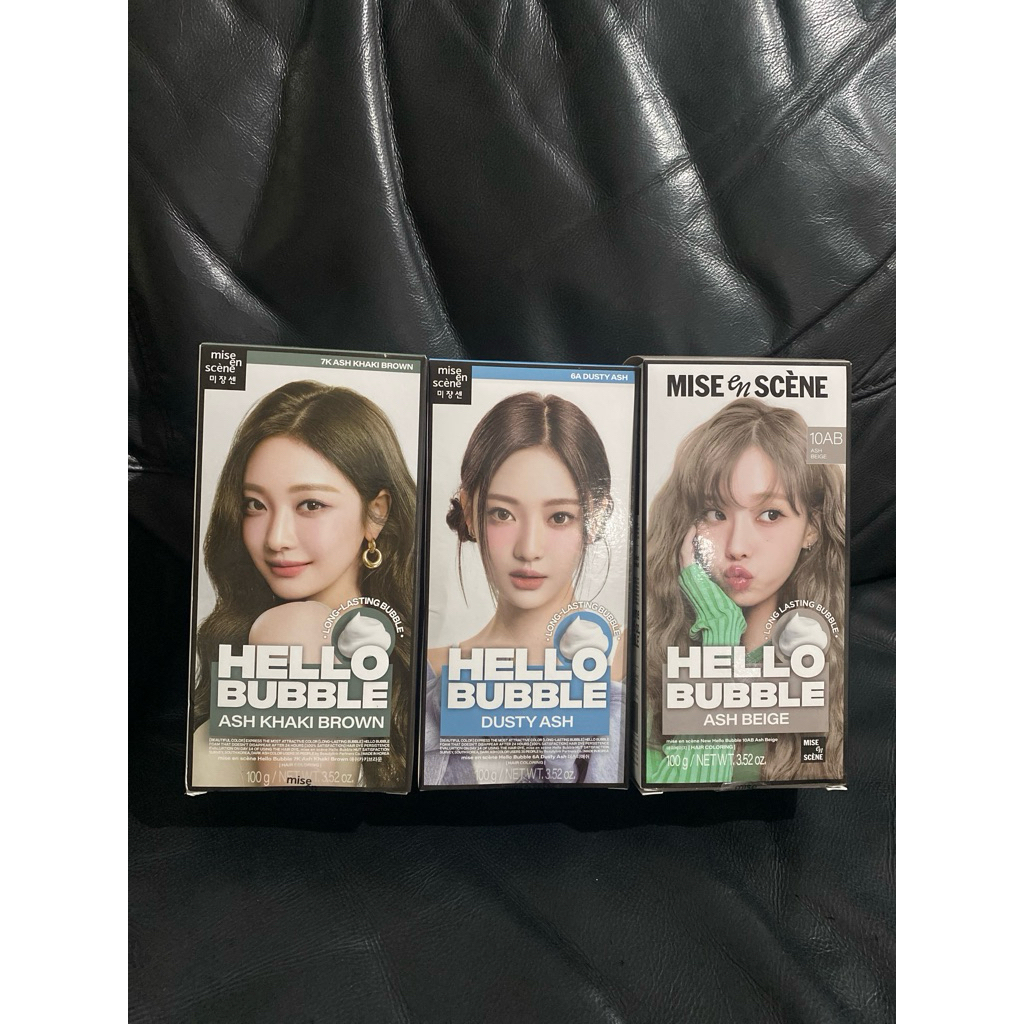 Jual Hello Bubble x Blackpink Mise En Scene Shampoo Hair Color Cat