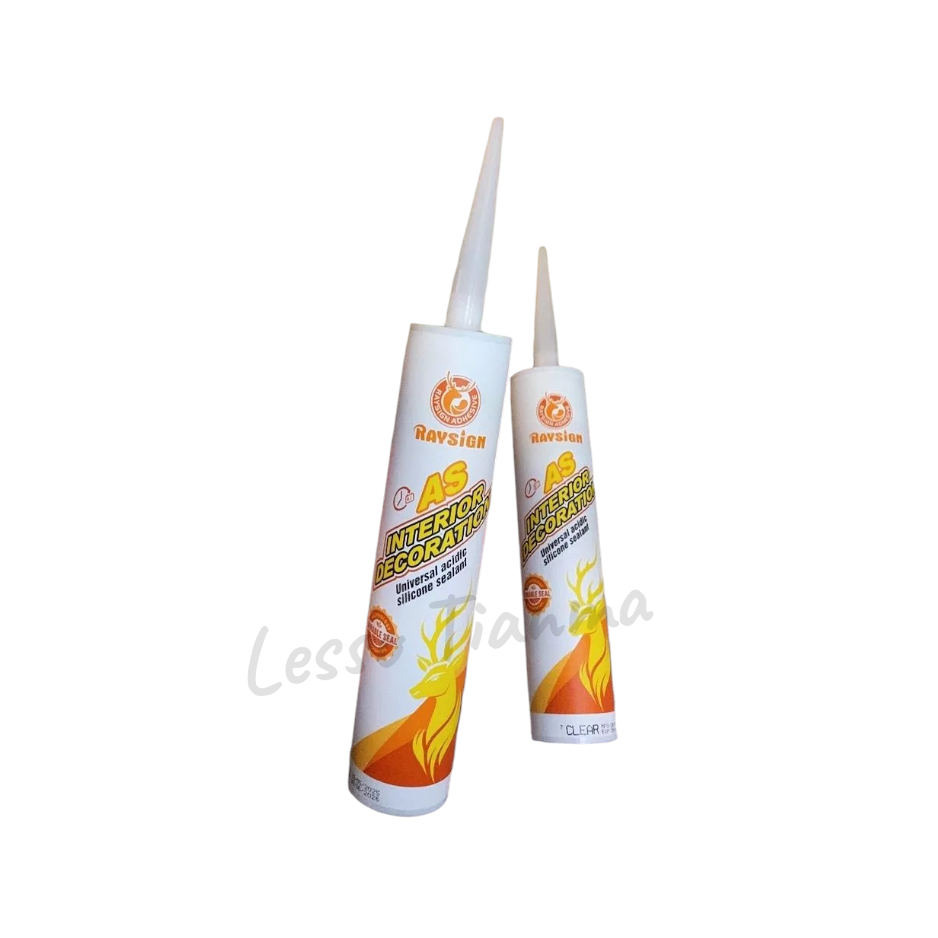 Jual Sealant silikon asam universal merek Raysign - AS Universal acidic ...