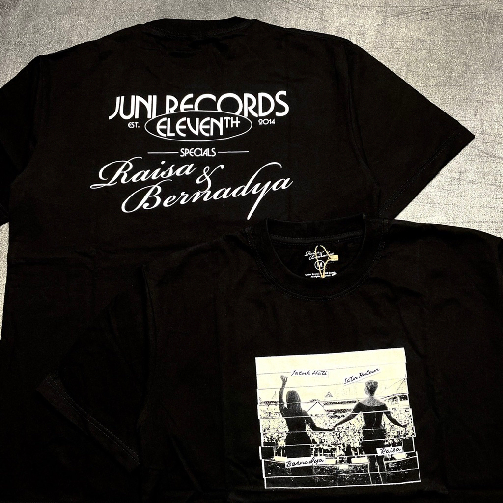 Jual [COD] Tshirt RAISA X BERNADYA - ELEVENTH Official Merchandise ...