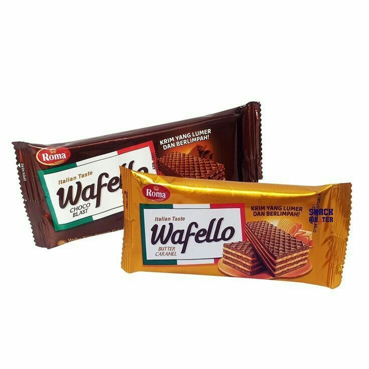 Jual Roma Wafello Mini - Netto 17 gr Isi 10 pcs | Shopee Indonesia