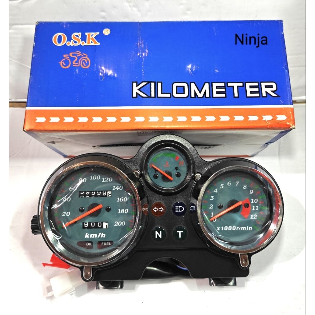 Jual Spidometer Spido Kilometer Komplit Sepeda Motor Ninja Lama Lengkap ...