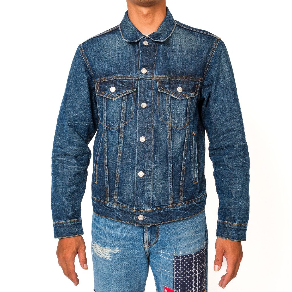 Jual Bespoke Project - Jacket Pria Trucker Wash 565 | Shopee Indonesia