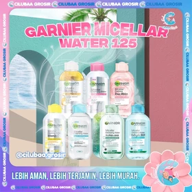 Garnier Micellar Cleansing Water 125ml Pembersih Wajah Makeup BPOM