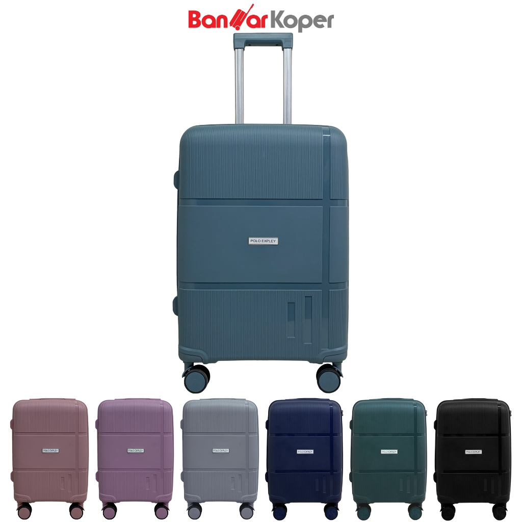 Jual Polo Expley 001 Koper 24 Inch Hardcase PP Anti Pecah Ringan ...