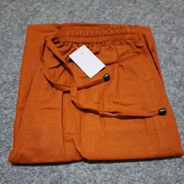 Kulot Linen Katun Rami Allsize Pinggang Full Karet