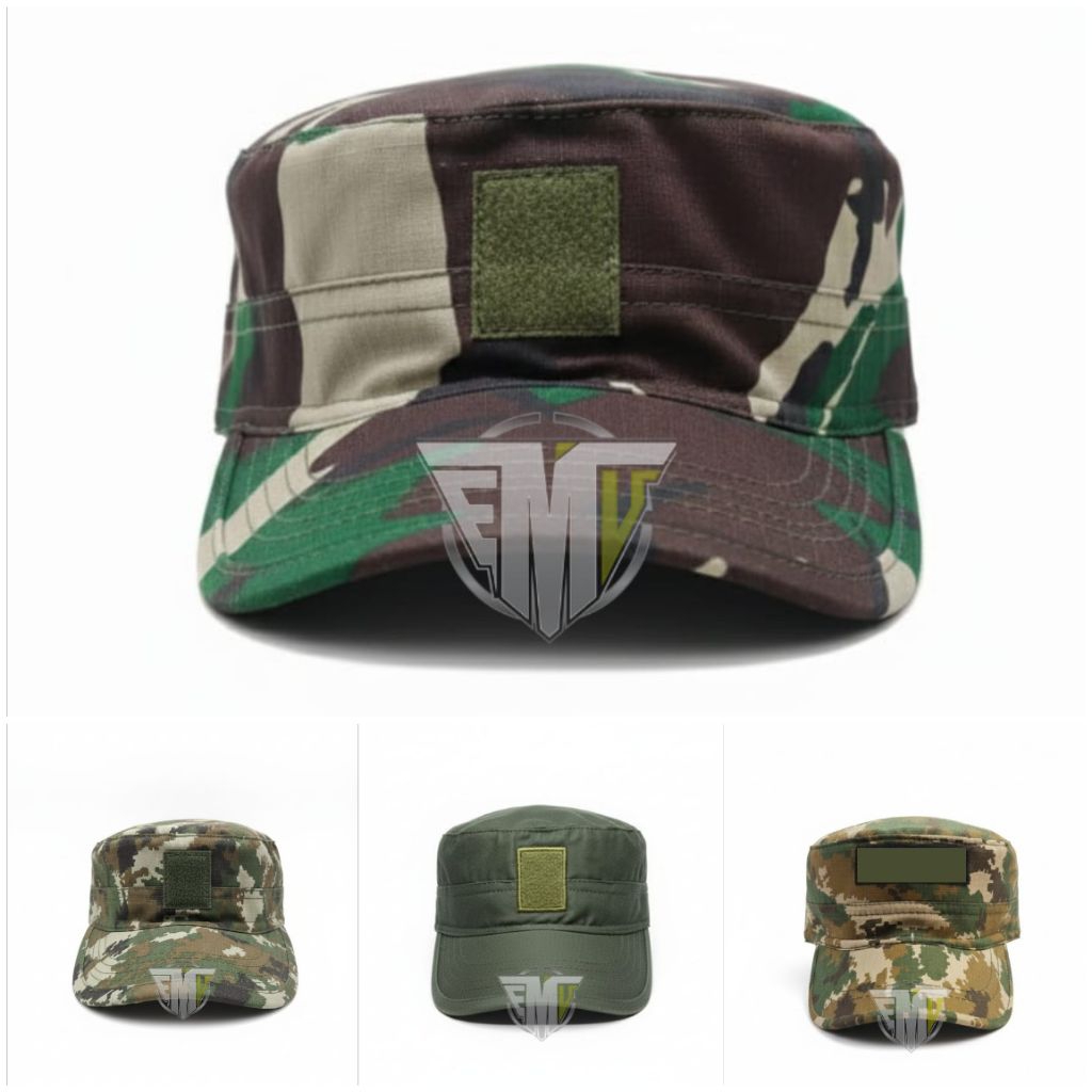 Jual TOPI PET LORENG SAGE GREEN PDL TNI AD TERBARU LORENG TNI AD ...