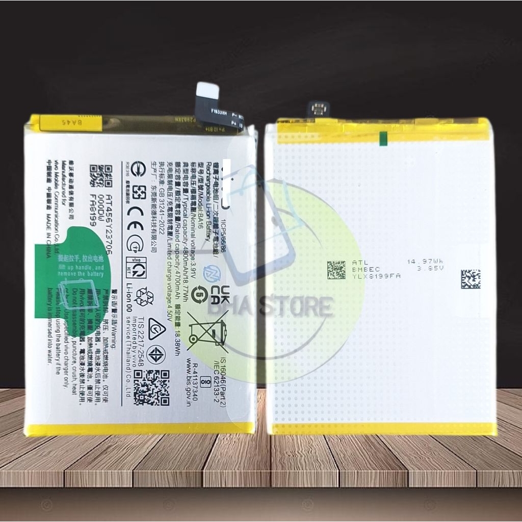 Jual BATERAI BA16 FOR VIVO V29E 5G V2317 BATTERY | Shopee Indonesia