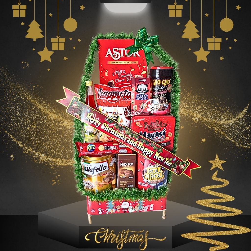 Jual Parcel Natal Snack & Biskuit Premium – Hampers Christmas Eksklusif ...
