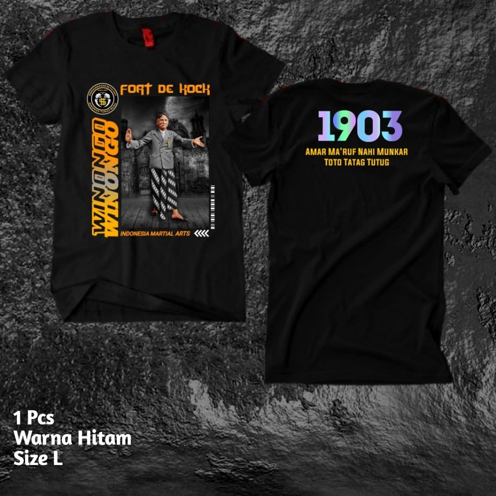 Jual KAOS PSHW WINONGO 1903 Baju Perguruan Pencak Silat SH Winongo ...