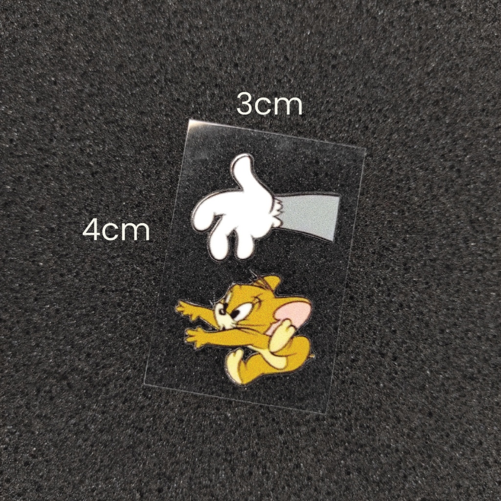 Jual sticker DTF permanent TOM & JERRY run | Shopee Indonesia