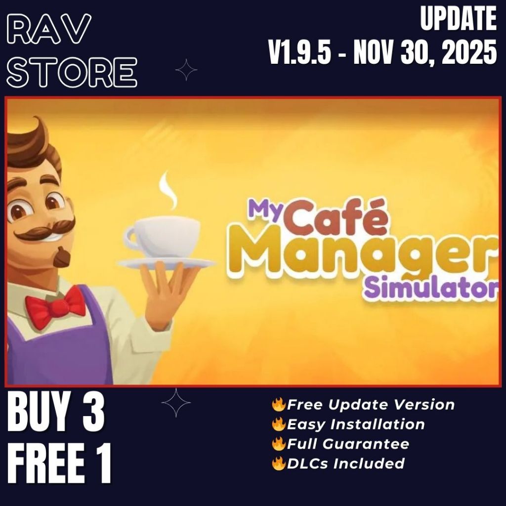 Jual My Cafe Manager Simulator [-PC-Laptop-Games-] | Shopee Indonesia