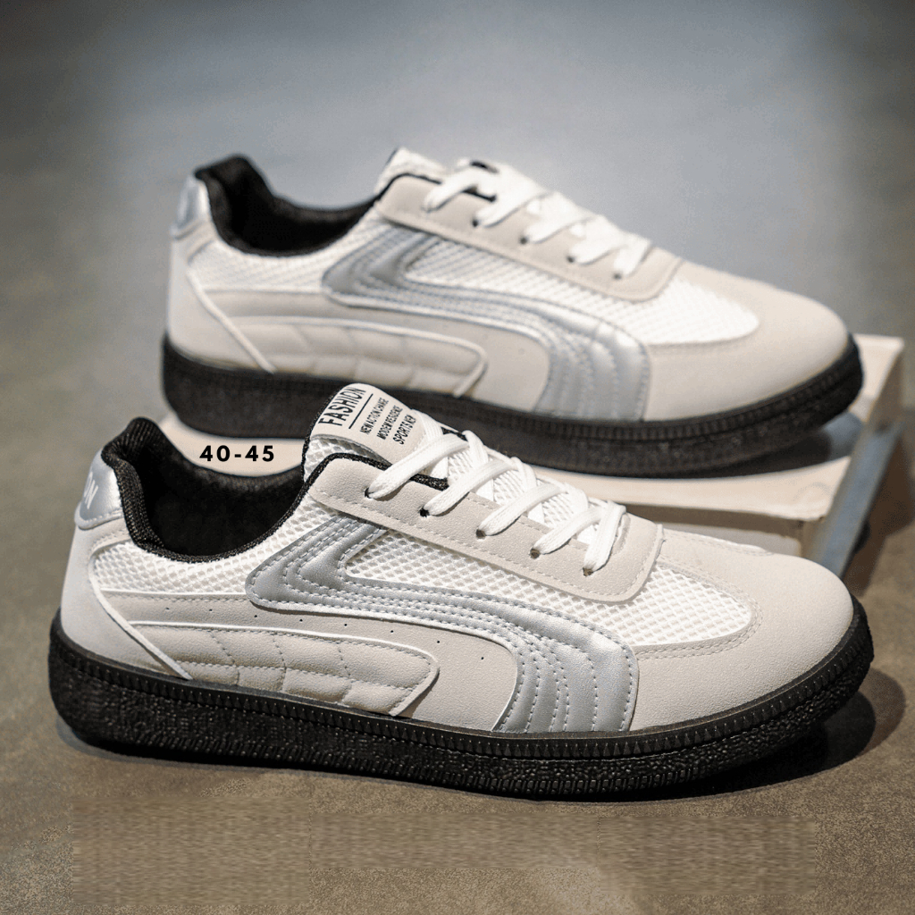 Jual Sepatu Sneakers Pria Retro Trendy Bahan Mesh Bernapas Nyaman untuk ...