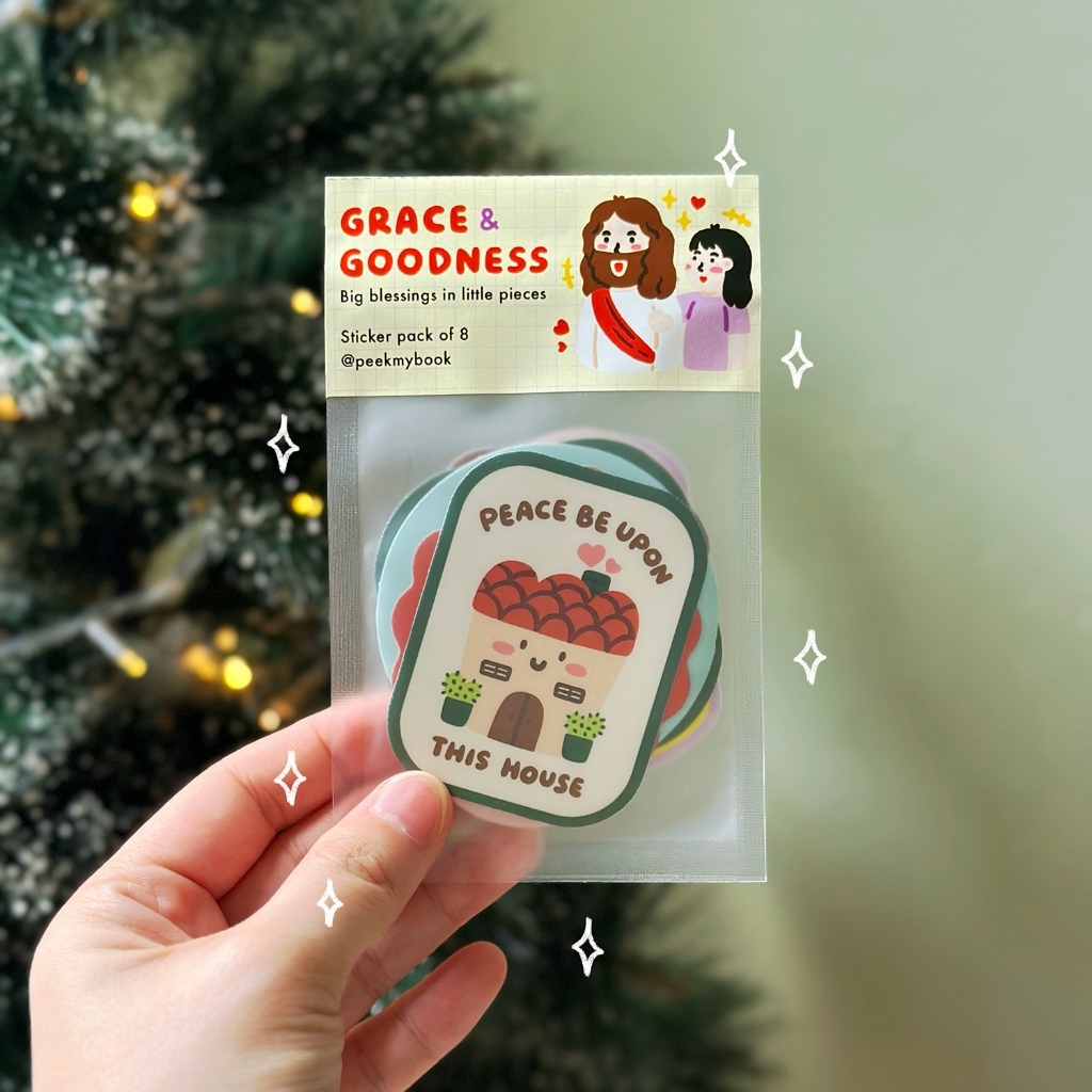 Jual Grace & Goodness - Sticker Pack Peekmybook / Stiker Lucu Rohani ...
