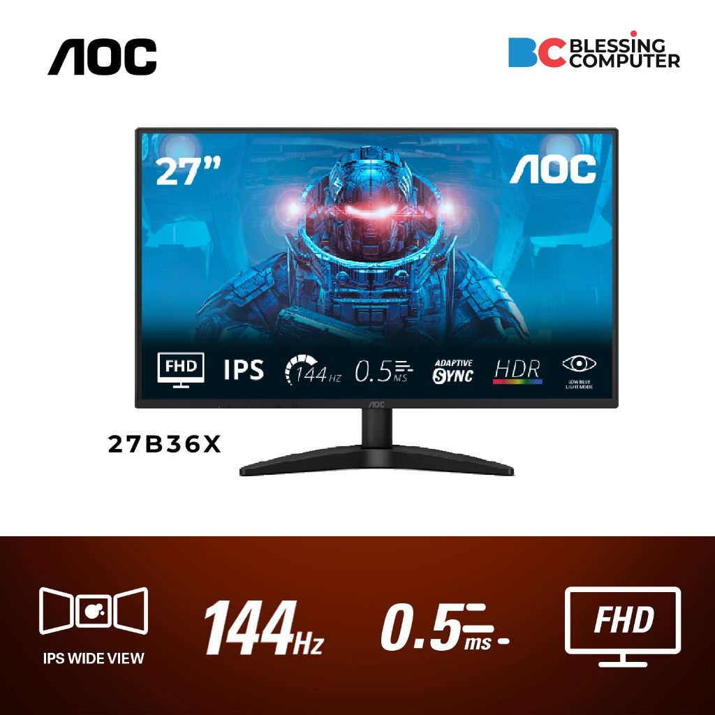 Jual Monitor 27B36X/70 27 IPS FHD 100Hz 0.5ms | Shopee Indonesia