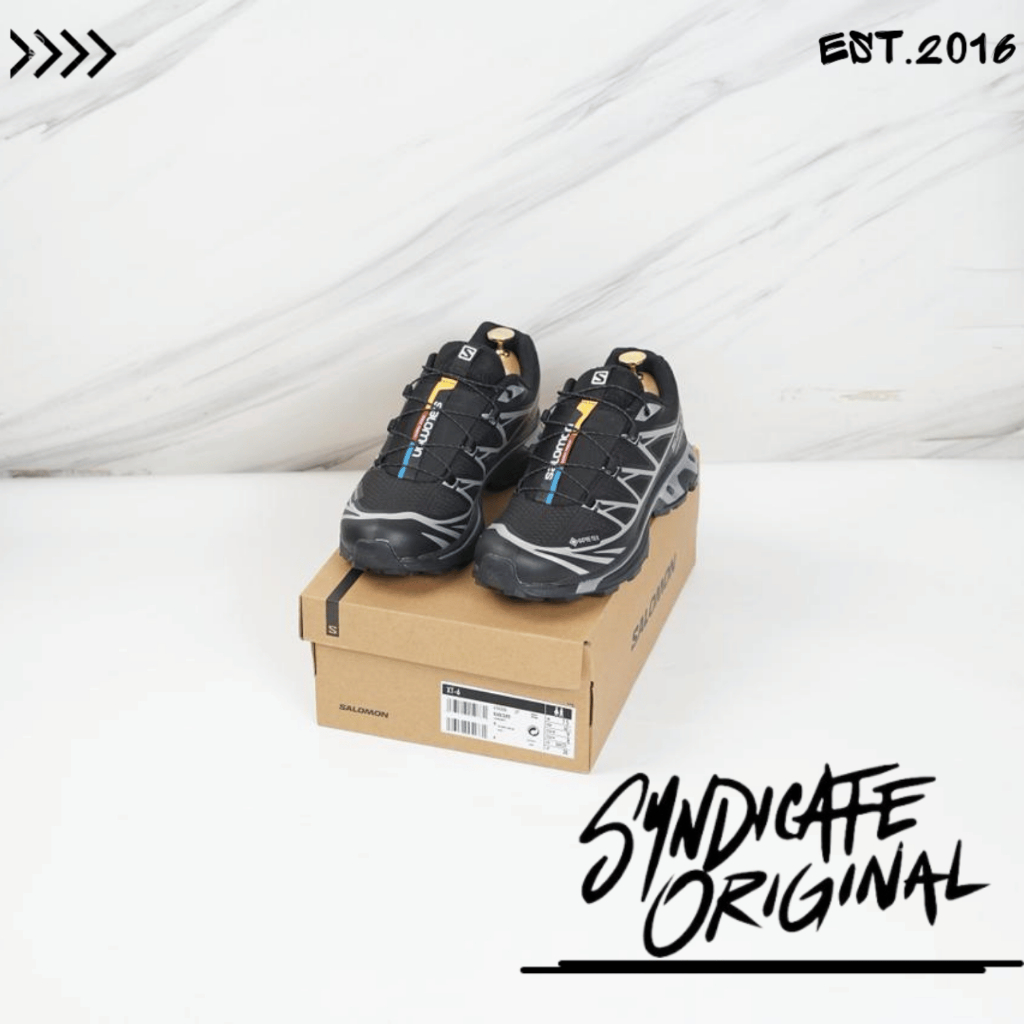 Jual Sneakers SLMN XT-6 Goretex Black Silver 100% BNIB | Shopee Indonesia