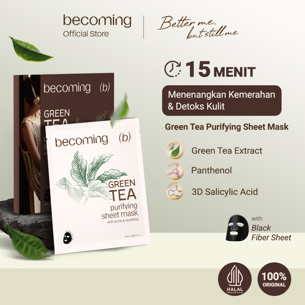 Jual [ALL SERIES] becoming All Series Sheet Mask | Masker B5 | Masker ...