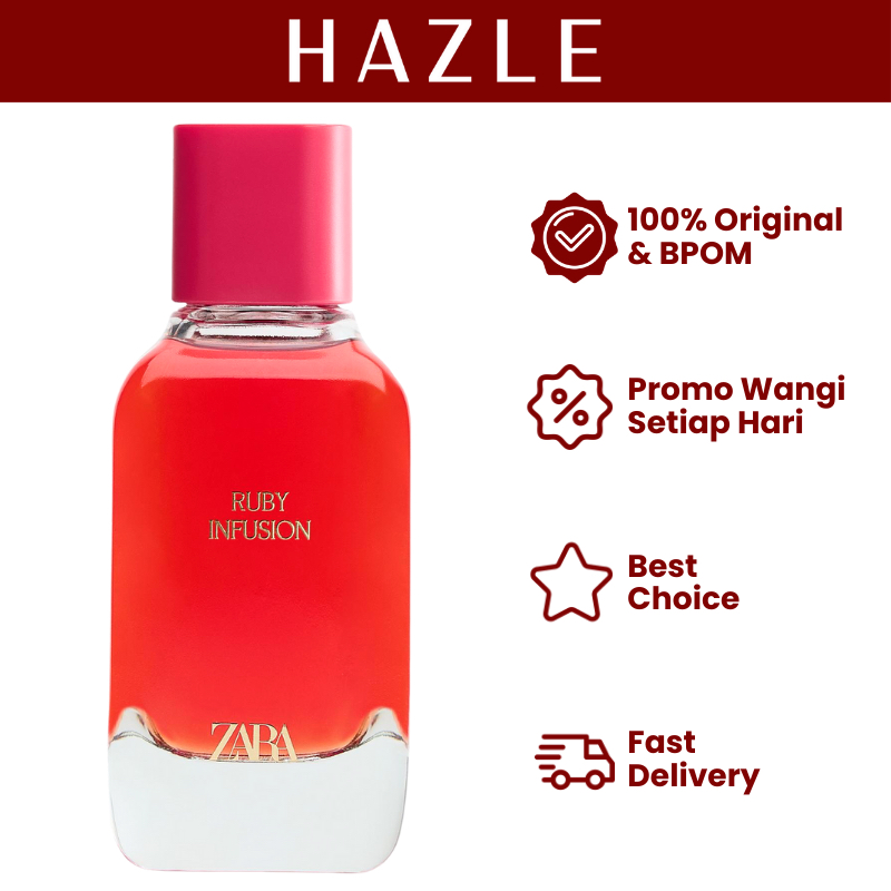 Jual Parfum Zara Ruby Infusion Woman EDP 100 ml | Shopee Indonesia