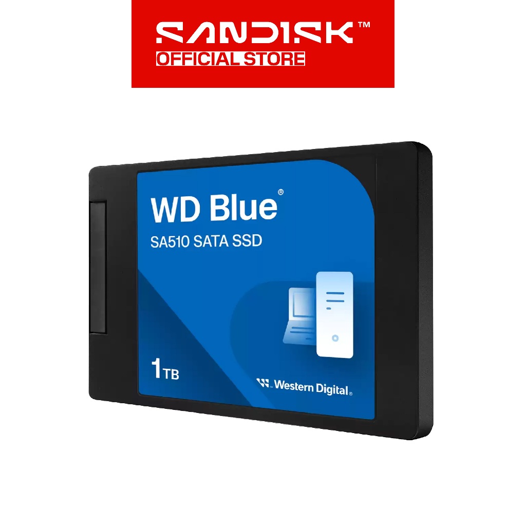 WD Blue SSD SA510 Internal 250GB / 500GB / 1TB / 2TB  SATA III 2.5" (3)