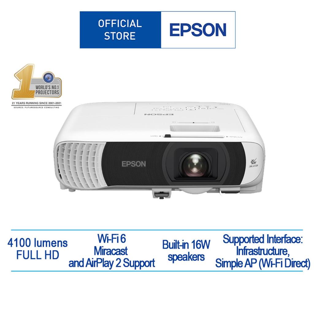 Projector Epson EB FH54 Full HD 4100 lumens Wireless, Wi-Fi 6, Miracast and AirPlay 2 Support