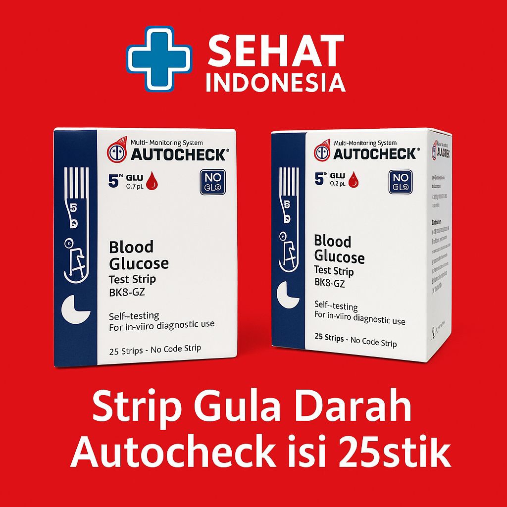 Jual Autocheck Strip Cek Gula Darah Autocheck/Strip Gula Darah Murah ...