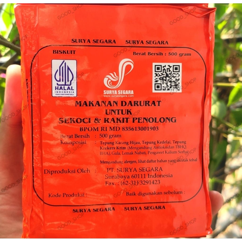Jual TERBARU! Exp. 10 2029 Ransum | Makanan Darurat/Emergency Food ...
