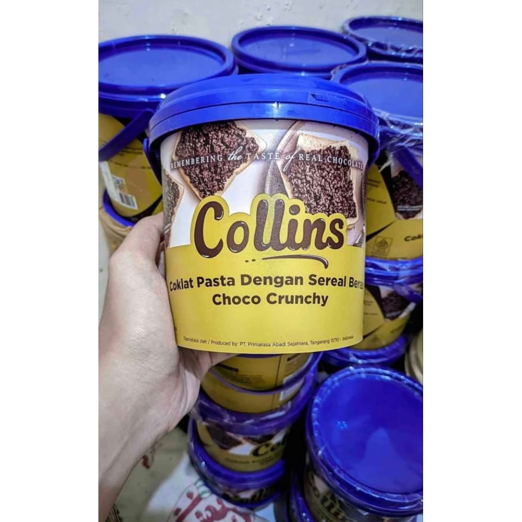 Jual Collins Choco Crunchy Kemasan 1 Kg | Shopee Indonesia