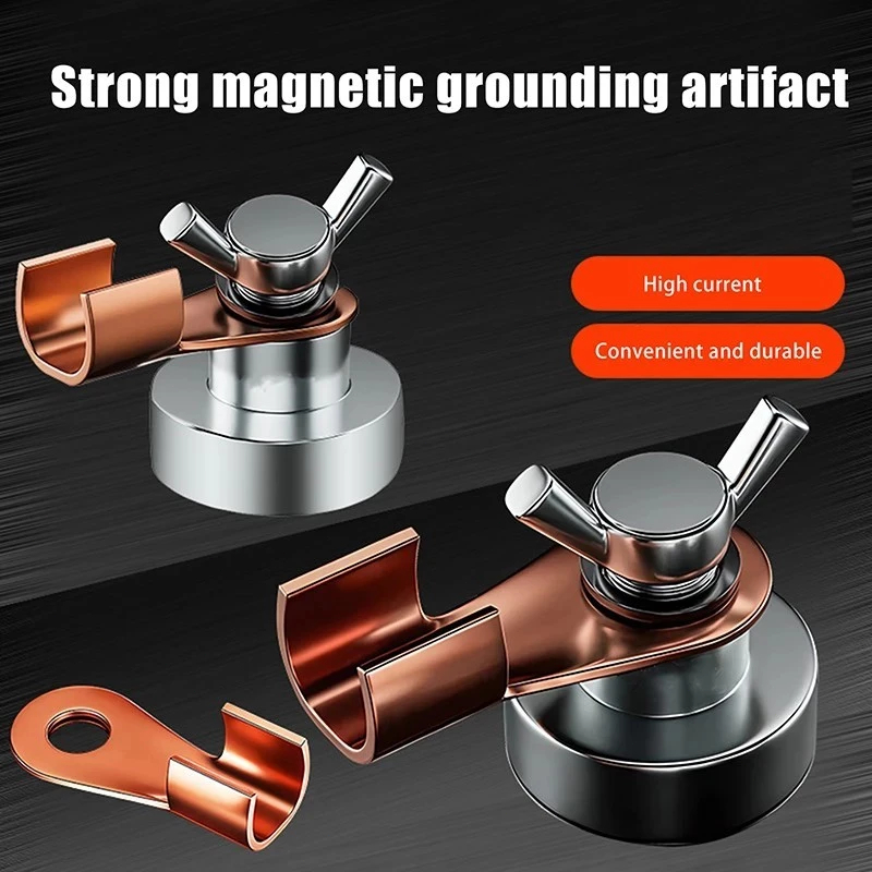 Jual COD Las Magnet Stang Massa Magnit Klem Masa Las / Strong Magnetic ...