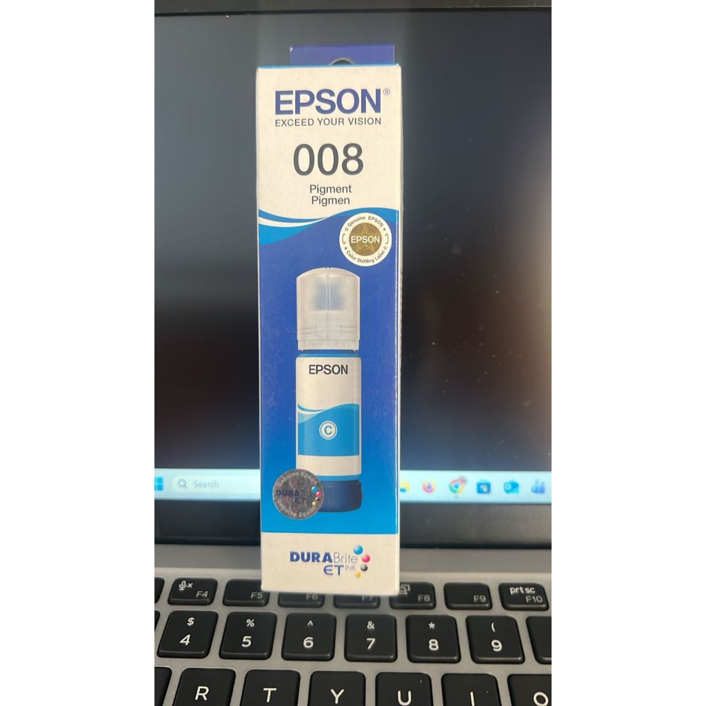 Jual Tinta Epson 008 Cyan Original | Shopee Indonesia