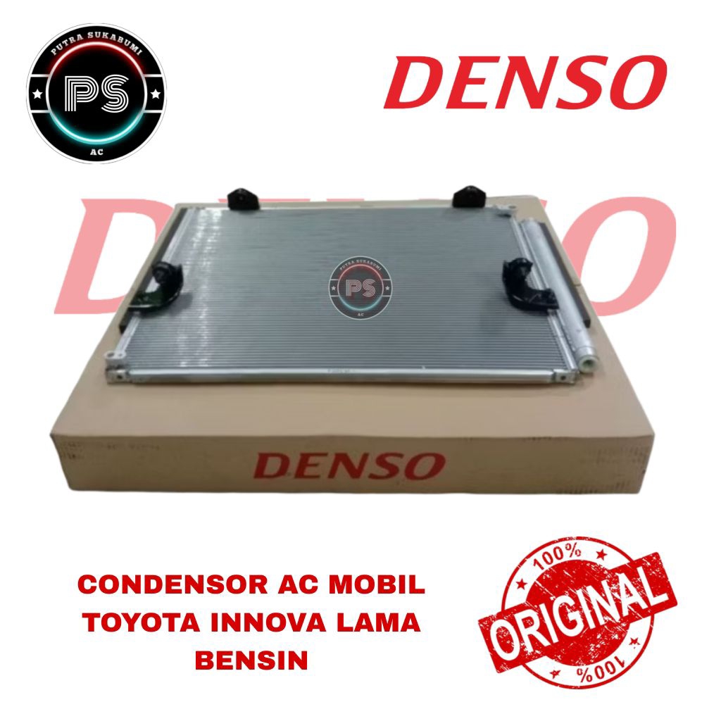 Jual CONDENSOR KONDENSOR AC MOBIL TOYOTA INNOVA BENSIN ORIGINAL DENSO ...