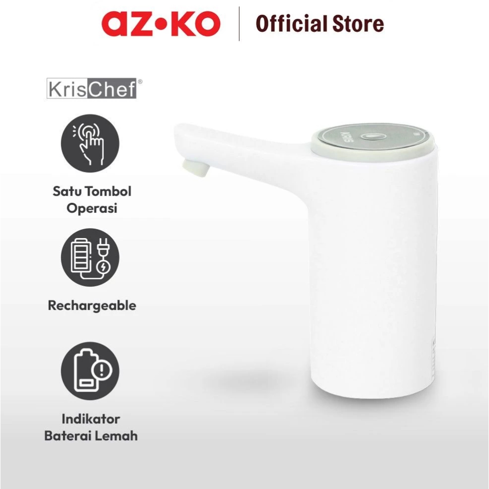Jual AZKO CULINART Pompa Air Galon Rechargeable AP138 - Drink Water ...
