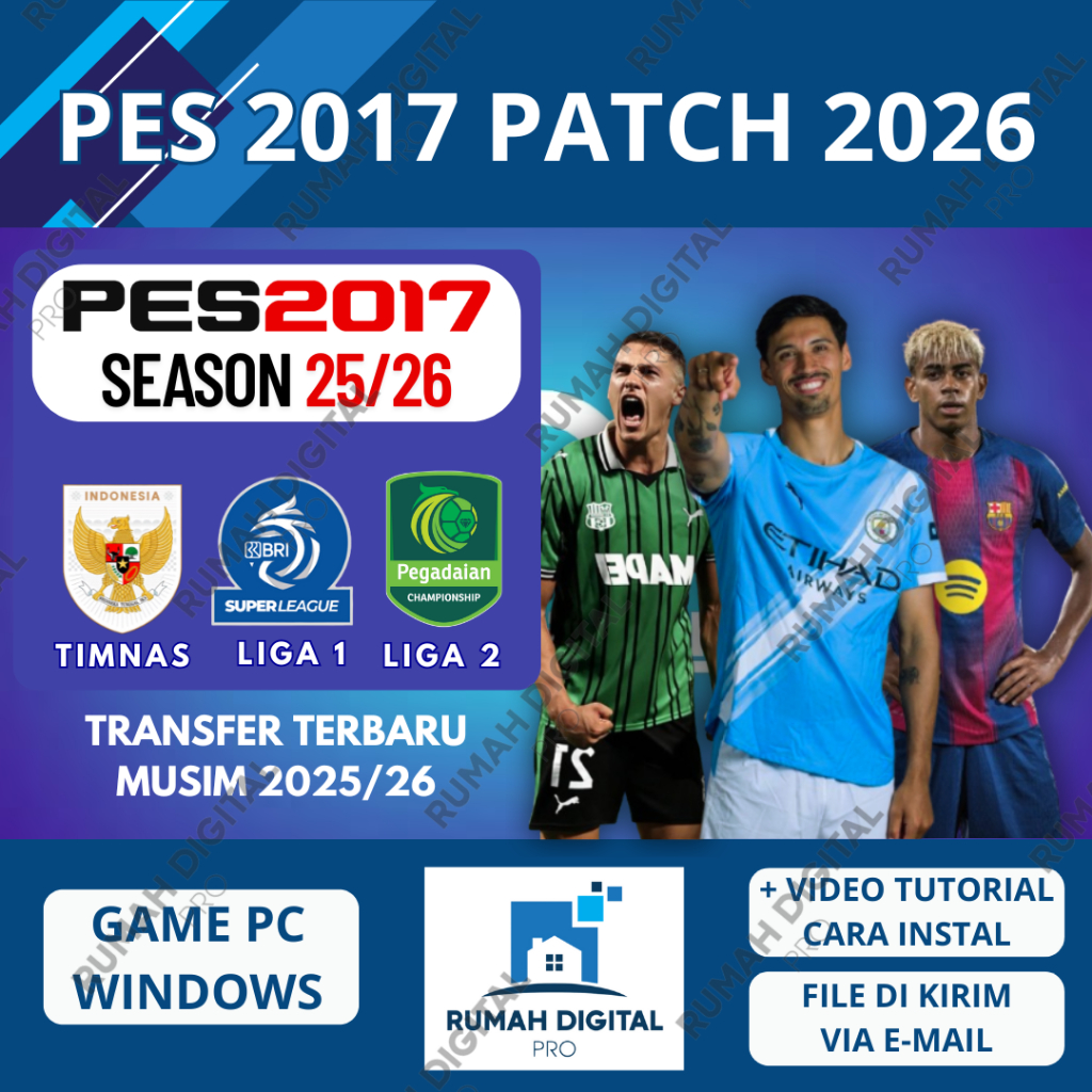 Jual Patch Pes 2017 Terlengkap & Harga Terbaru Juni 2026 | Shopee Indonesia