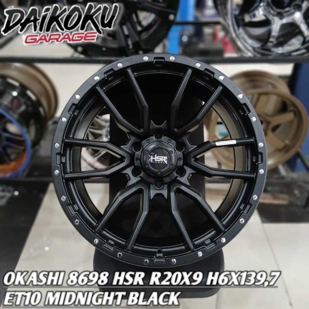 Jual Sale Velg Off-Road HSR Okashi Ring 20 Untuk Mobil Triton Fortuner ...