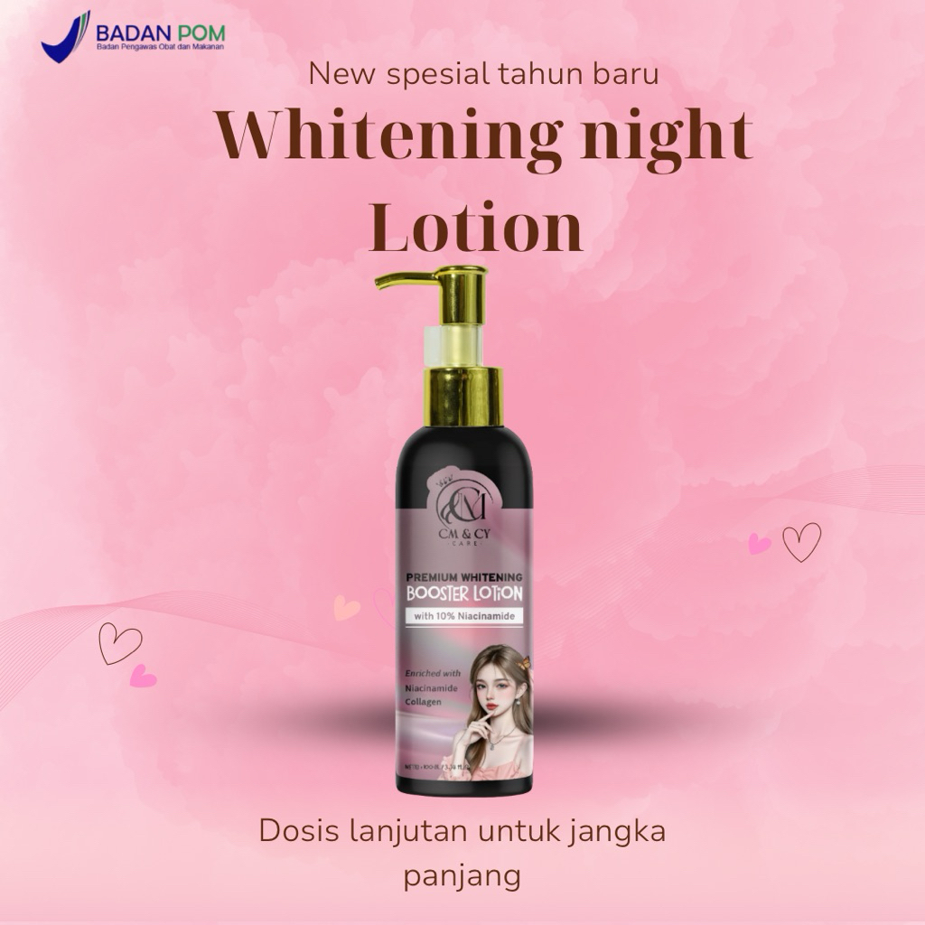 Product image Lotion PREMIUM WHITENING BOOSTER NIGHT BPOM|| HB Queen BEAUTY Body Whitening DOSTING PEEL 2
