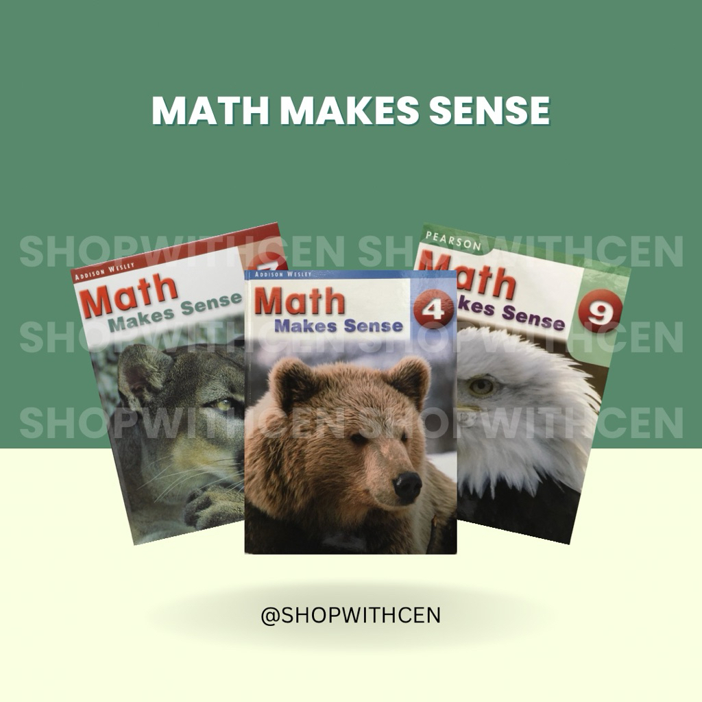 Jual Pearson Math Makes Sense 4-9 Textbook | Shopee Indonesia
