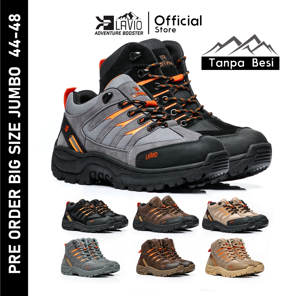 Jual Lavio Stream Jumbo BIG Size | Sepatu Gunung Pria Boots High ...