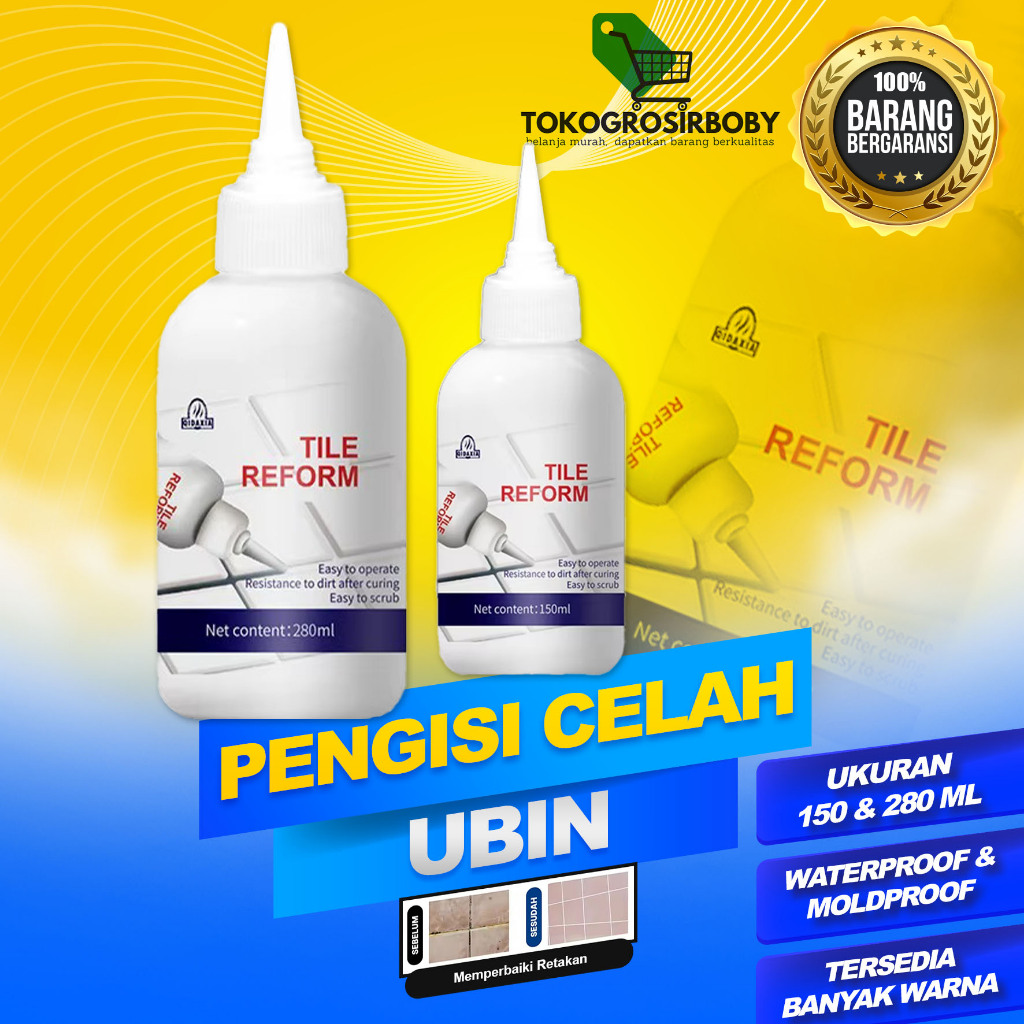 Jual Cairan Pengisi Celah Ubin Tile Gap Refill Agent Sealer Repair Glue ...