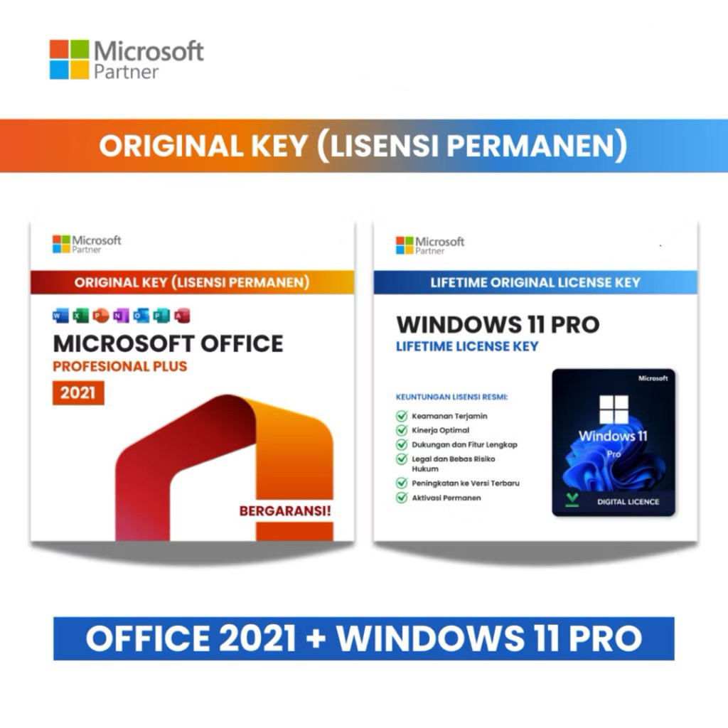 Jual Windows 11 Pro | Office Professional Plus 2021 | Bundel Windows ...