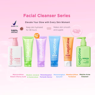 Glad2Glow Blueberry Ceramide Gel Cleanser 70ml