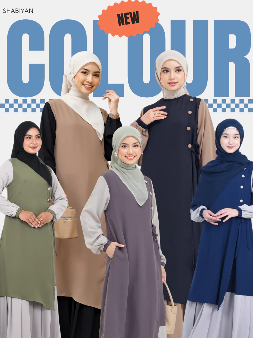 Gamis Shabiyan 391 Tampak Depan