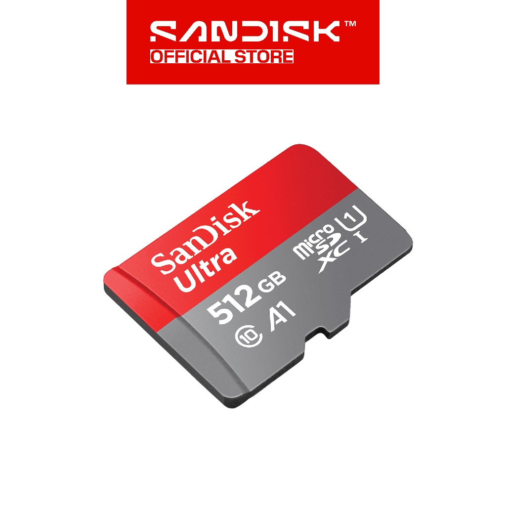 SANDISK microSDXC Ultra A1 512GB / 1TB / 1.5TB Class 10 UHS-I (Up to 150MB/s) - QUAC (5)