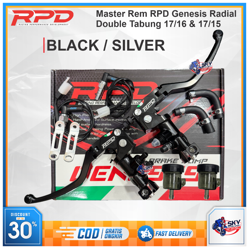 Jual Master Rem RPD Double Radial 17 / 16 / 15 Nmax Xmax Pcx Adv Vario ...
