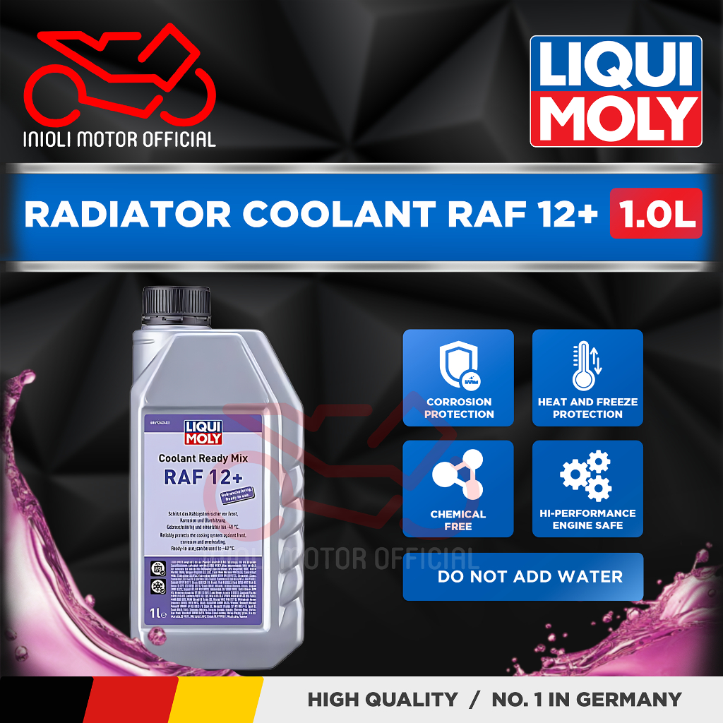 Jual LIQUIMOLY RADIATOR COOLANT LIQUI MOLY READY MIX RAF 12+ RAF12 ...