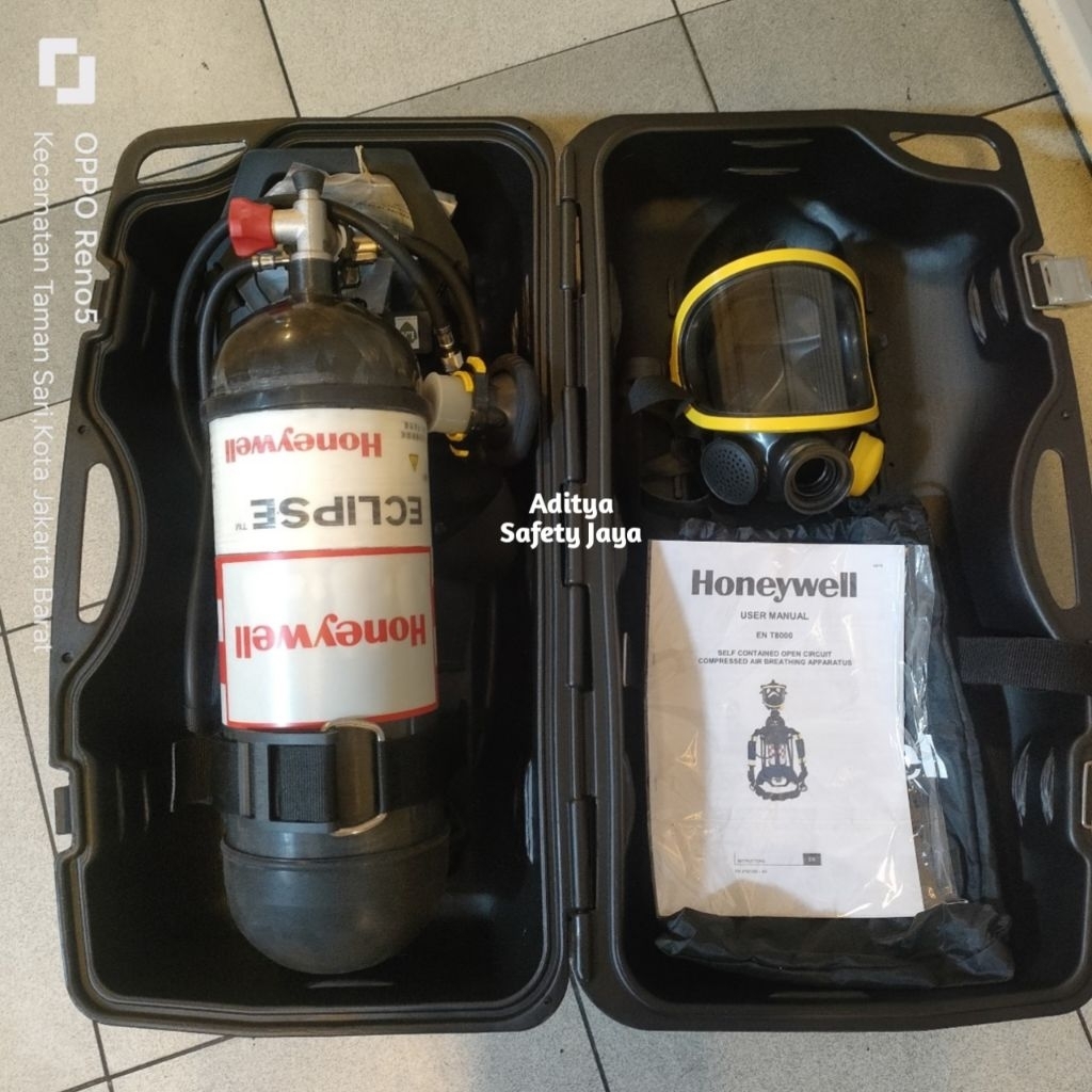 Jual Breathing Apparatus Honeywell T8000 Original / Breathing Apparatus ...