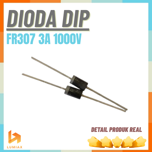 Jual FR307 3A 1000V dioda diode FR 307 3 A 1000 V | Shopee Indonesia